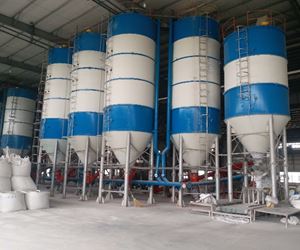 澳门威尼克斯人网站新材料发展有限公司1#2#干粉固化剂生产线于2020年7月11日进入试生产阶段